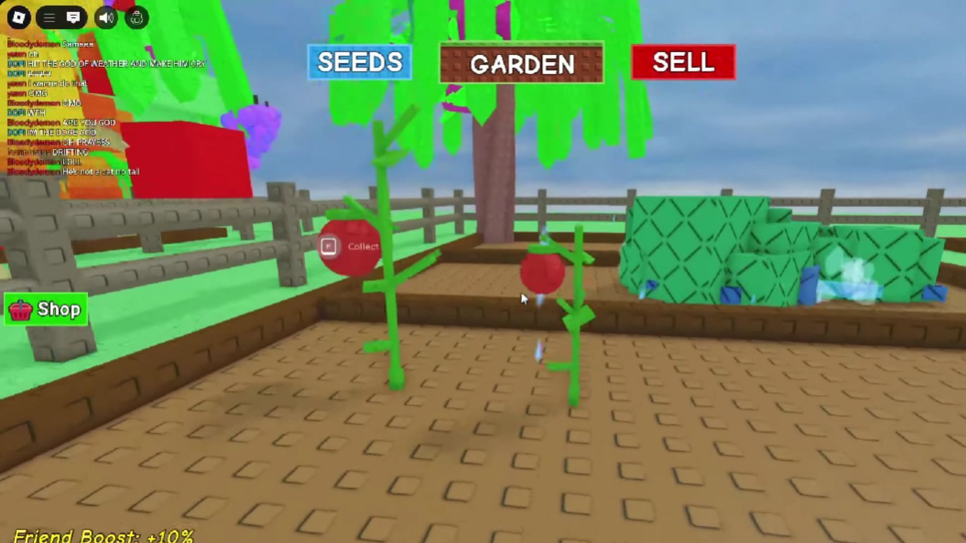 A Wet Tomato (Image via Roblox | YouTube@ItzVexo)
